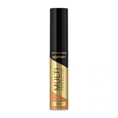 Immagine di Max Factor Facefinity Multi Perfector Correttore Liquido Tutto in Uno, Nasconde le Imperfezioni, Luminosità Istantanea, Finitura Naturale, Vegano, Copertura Personalizzabile, 10 Tonalità, 8W, 11ml