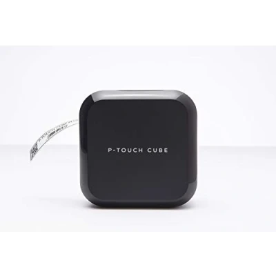 Immagine di Brother PT P710BT P Touch Cube Plus, Etichettatrice Collegabile a PC con USB, Bluetooth, Apple MFi, fino 24 mm