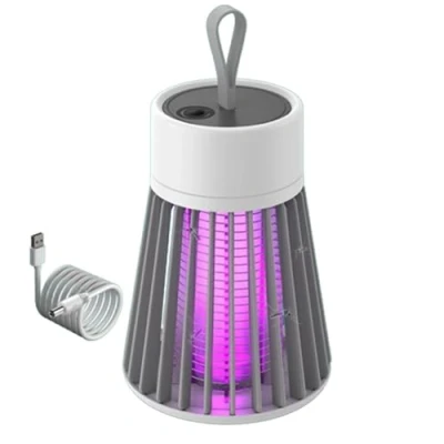Immagine di Mozz Guard Mozzguard, Bug Zapper Outdoor, Mosquito for Backyard, Patio, Camping, and Garden Use (Grey)
