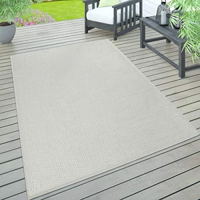 Immagine di per Interni e Esterni, terrazza Balcone, Anti intemperie, Tinta Unita, Dimensione:60x100 cm, Colore:Ivoire