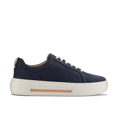 Immagine di Clarks Hollyhock Walk, Scarpe da Ginnastica Donna, Navy Nubuck, 39 EU