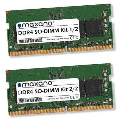 Immagine di Maxano Kit da 16 GB 2 X 8 RAM compatibile con QNAP TS 253D (memoria PC4 19200 SO DIMM)