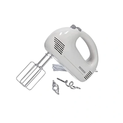Immagine di SEVERIN HM 3827 Sbattitore elettrico a immersione da 200 W, con accessori in acciaio inox, cucina 5 livelli di velocità