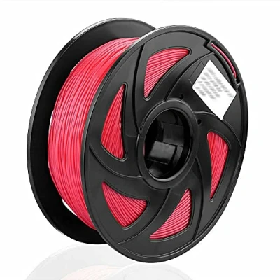 Immagine di S SIENOC 1.75 mm Filamento flessibile TPU per la Stampa 3D Printing 1KG Spool (TPU Rosso)