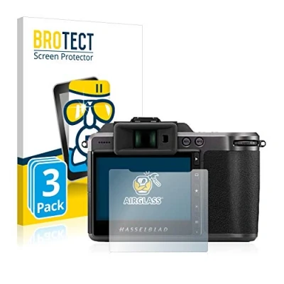 Immagine di brotect Pellicola Protettiva Vetro per Hasselblad X1D II 50C Protezione Schermo (3 Pezzi) [Durezza Estrema 9H, Chiaro]
