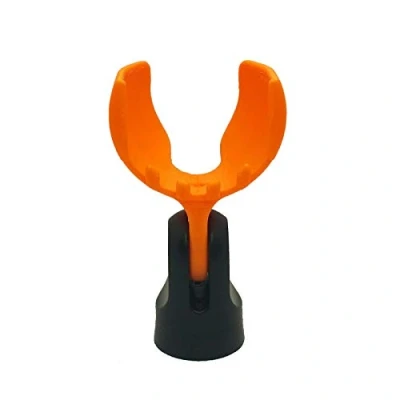 Immagine di Ammo Clip T1n1 Supporto per microfono Bullet BlowsMeAway Productions Bulletini® e altri microfoni a armonica simili, 5 Arancione brillante