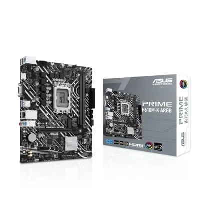 Immagine di ASUS MB 1700 12ÂGEN. H610M K ARGB D5 2xDDR5 4xSATA M.2 VGA/HDMI