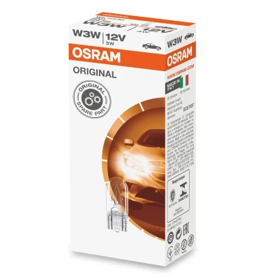 Immagine di OSRAM ORIGINAL LINE 2821 Lampade 12 3 W3W VOLKSWAGEN: Golf 7, Passat B6 Variant, Tiguan I, AUDI: A4 B7 Avant, Q5, TT Coupe, SKODA: Octavia 2 Combi