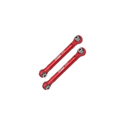 Immagine di GPM Racing Aluminium 7075 Front Steering Link Rod for Arrma 1/8 4WD Mojave 4X4 4S BLX ARA4404 Upgrade Parts Red