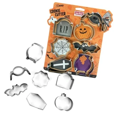 Immagine di Zenker 44874 Set Taglia Biscotti formine, Acciaio Inossidabile