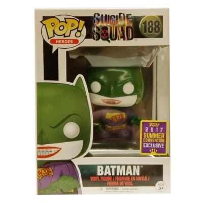 Immagine di Funko Figurine DC Heroes Suicide Squad Joker As Batman Exclu Pop 10cm 0889698144872