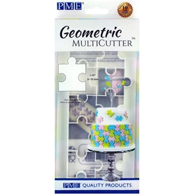 Immagine di PME Multicutter Geometrici per Cake Design Puzzle Grandi, 31 mm