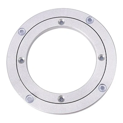 Immagine di Lazy Susan Piastra girevole per tavolo da pranzo, in alluminio, 20,3 cm