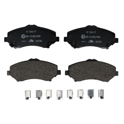Immagine di ATE 13.0460 2766.2 Kit pastiglie freno con segnalatore acustico usura accessori FIAT: Freemont, JEEP: WRANGLER 3, Cherokee IV