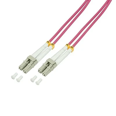 Immagine di Cavo LogiLink FP4LC30 Fibra ottica 50/125 µ Multimode OM4 30.00 m
