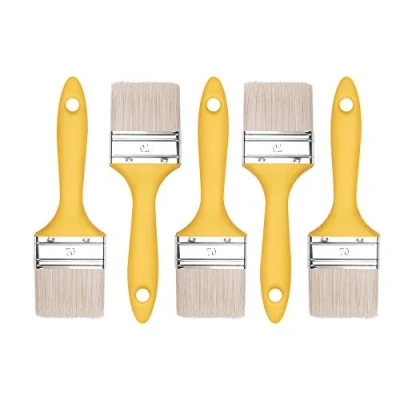 Immagine di HARDY WORKING TOOLS M7 Pennellesse Set 5 sezioni, Larghezza 70mm pezzi, Pennello con manico in plastica, di verniciatura 5PCS, Serie *37*, A0200 370570
