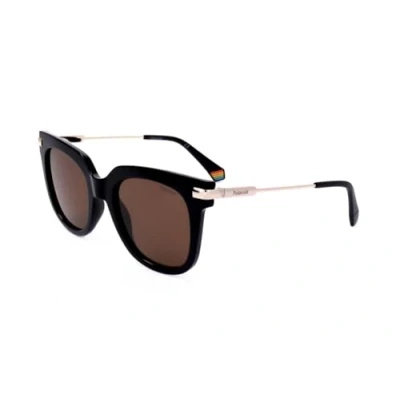 Immagine di Lunettes De Soleil Polaroid Pld 6180/s Col. 807/sp Femme Carré Noir