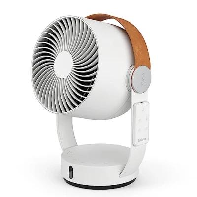 Immagine di Stadler Form Circolatore d&#039;aria Leo 3D, ventilatore con funzione di rotazione orizzontale e verticale, lungo raggio fino a 8 m, telecomando, bianco