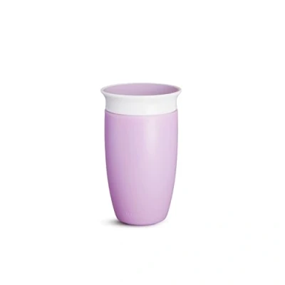 Immagine di Tazza Munchkin Miracle 360, per Svezzamento senza BPA Bambini a partire da 12 mesi, Antigoccia, Prova di Perdite, Lavabile in Lavastoviglie Capacità: 296 ml, Colore: Porpora