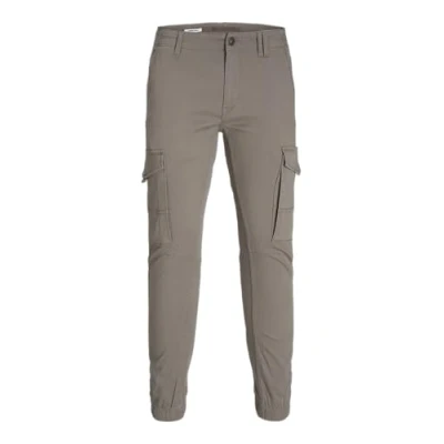 Immagine di Jack &amp; Jones Junior Jjipaul Jjflake AKM 542 NOOS Pantaloni cargo per bambini, Taglia: 140, Beige
