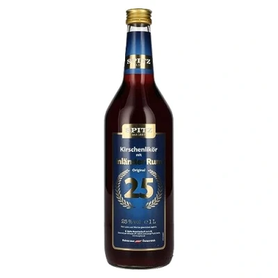 Immagine di Spitz Kirschenlikör with Inländer Rum 25% Vol. 1l