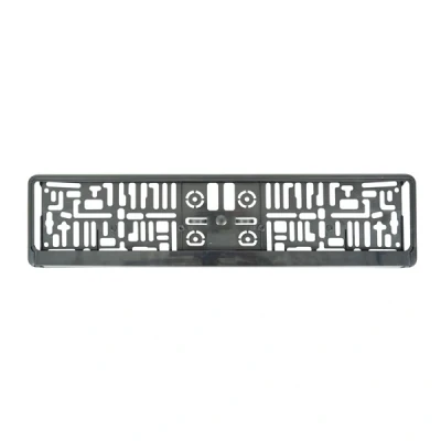 Immagine di CARPOINT 1363012 Portatarga nero senza cornice
