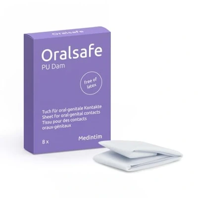 Immagine di Dental Dam OralSafe Vaniglia Confezione da 8