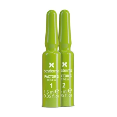 Immagine di Sesderma FACTOR G RENEW Fiale Biostimolanti Trattamento intensivo per rassodare, rigenerare, nutrire, unificare il tono, ridensificare, proteggere e ringiovanire 7 monouso x 1,5 ml
