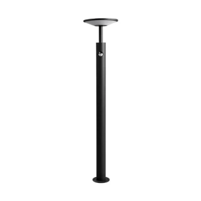 Immagine di lampada LED da esterni &#039;Fenia&#039; con sensore di movimento (Moderno) colore Nero, in Alluminio, lampadina inclusa) Lucande lampioncino, paletto luminoso, viale, lampione