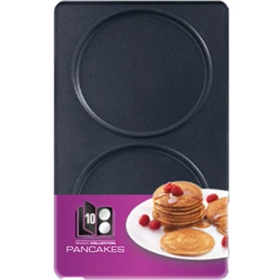 Immagine di Tefal XA8010 snack Collection Piatto per pancake numero 10 adatto Collezione di SW85XX Include un ricettario Nero