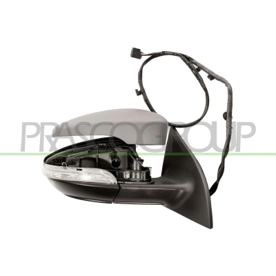 Immagine di Specchio retrovisore esterno Prasco VG0947313 Dx con la prima mano elettrico termico, regolabile dall&#039;interno VOLKSWAGEN: Scirocco III