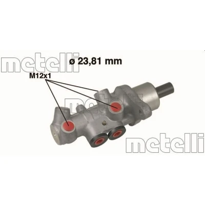 Immagine di METELLI 05 0536 Pompa Freno 23,81 Alluminio VOLKSWAGEN: Golf 4, New Beetle Hatchback, 4 Variant, SKODA: Octavia 1 Combi, AUDI: A3 Hatchback