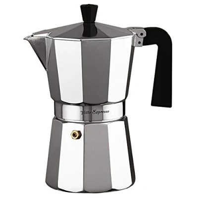 Immagine di Ilsa Caffettiera Vitto Expresso alluminio, colore: argento 3 tazze cm