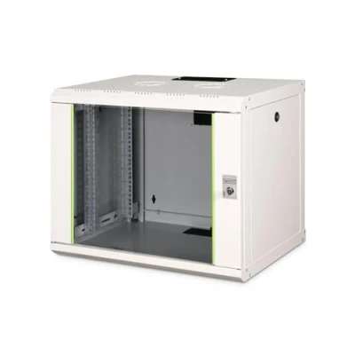 Immagine di Digitus DN 19 09 U Armadio rack da parete (L x A P) 600 509 450 mm 9 Grigio (RAL 7035)