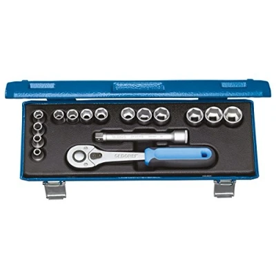 Immagine di Gedore 30 JMU 10 Kit di chiavi a bussola metrico 3/8 (10 mm) 16 parti 2682885