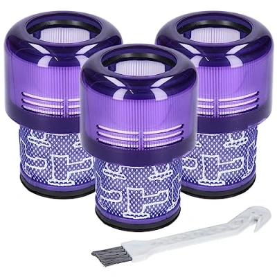 Immagine di McFilter 3x Filtro adatto per Dyson V11 di ricambio V15 SV14 SV22 Absolute Animal Extra Pro Detect Torque Drive, alternativa 970013 02, 97001302