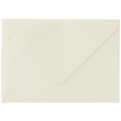 Immagine di Clairefontaine 51042C Pacco da 20 Buste gommate Formato C5 (16,2x22,9cm) 120g/m² Colore Avorio iridescente Inviti Eventi e Corrispondenza Gamma Pollen Carta Premium Liscia