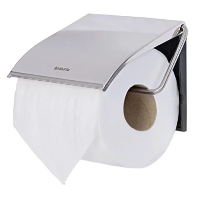 Immagine di Brabantia Classic Bagno Portarotolo WC, Inox Lucido