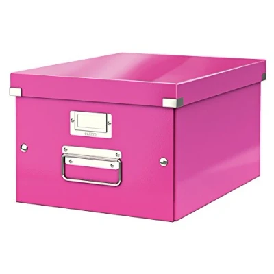 Immagine di LEITZ SCATOLA CLICK STORE A4 FUCSIA