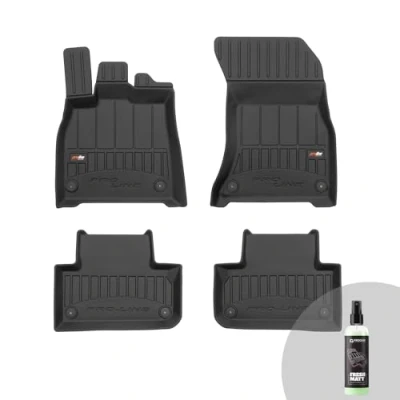 Immagine di FROGUM ProLine 3D Set Esclusivo di tappetini auto per Audi Q5 II dal 2016 Materiale TPE durevole Bordini più alti