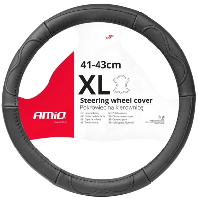 Immagine di AMiO SWC 49 03553 Coprivolante nero 41 43 Pelle