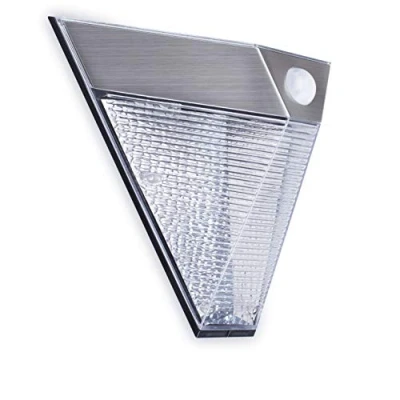 Immagine di Smartwares 10.045.86 Lampada da Parete a Triangolo Pir, Argento