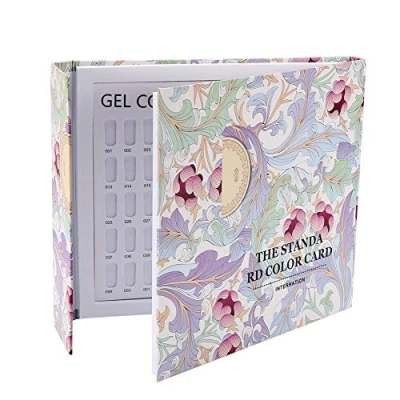 Immagine di Scheda di colore delle unghie, MAGT Libro Unghie Espositore, Display a colori per smalto 120 Nail grafico
