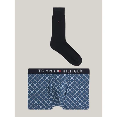 Immagine di Tommy Hilfiger Men Stretch Slim Fit Tee MW0MW10800 Blue (Deep Indigo) XS