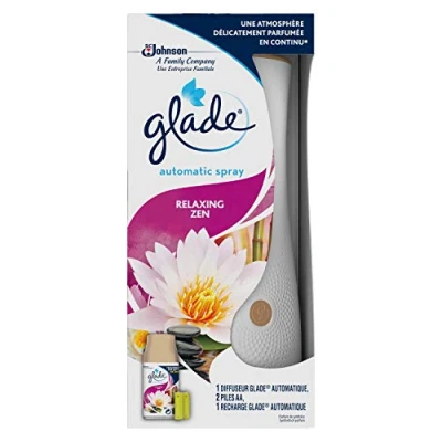Immagine di Glade Spray Automatico Deodorante Starter Kit Relaxing Zen 269 ml