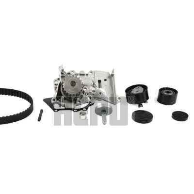 Immagine di HEPU PK08421 Pompa Acqua + Kit Cinghia Distribuzione senza ingranaggio albero a camme 132 RENAULT: CLIO 3, SCENIC 2, MEGANE 3 Grandtour