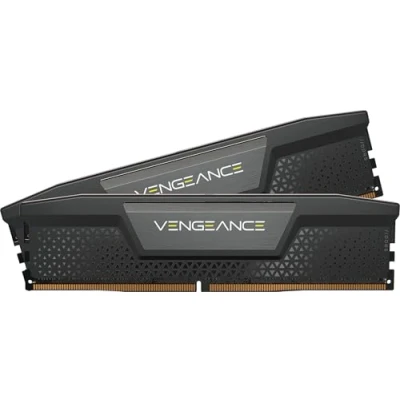 Immagine di Corsair DDR5, 7000MT/s 96GB 2x48GB DIMM, Unbuffered, 40 52 114, Std PMIC, XMP 3.0, VENGEANCE DDR5 Black H (2 x 48GB, 3500 MHz, RAM DIMM), Memoria RAM, Nero