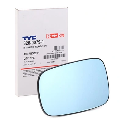 Immagine di TYC 328 0079 1 Vetro Specchio Retrovisore Dx RENAULT: CLIO 3, SCENIC 2, MEGANE 2