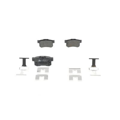 Immagine di ATE 13.0460 5557.2 Kit pastiglie freno con segnalatore acustico usura accessori HONDA: CIVIC 6 Hatchback, 7 Integra II Coupe
