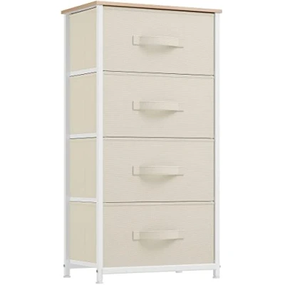 Immagine di YITAHOME cassettiera, Legno ingegnerizzato, Bianco Crema, 453095